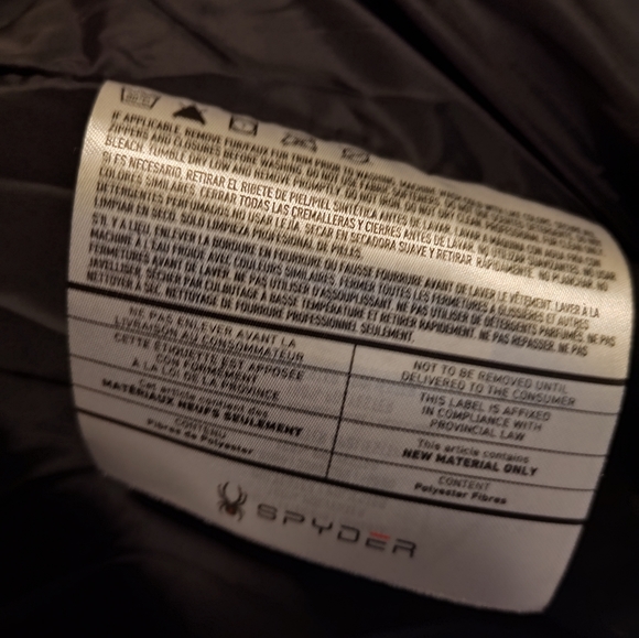 Like-New SPYDER Winter Coat Sz XL (Worn Once, 2-3hrs) - Picture 9 of 13
